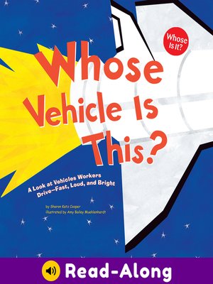 cover image of Whose Vehicle Is This?